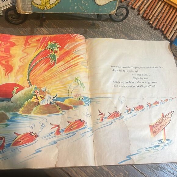 McElligot's Pool by Dr. Seuss 1975 inside manuscript only - Picture 11 of 11